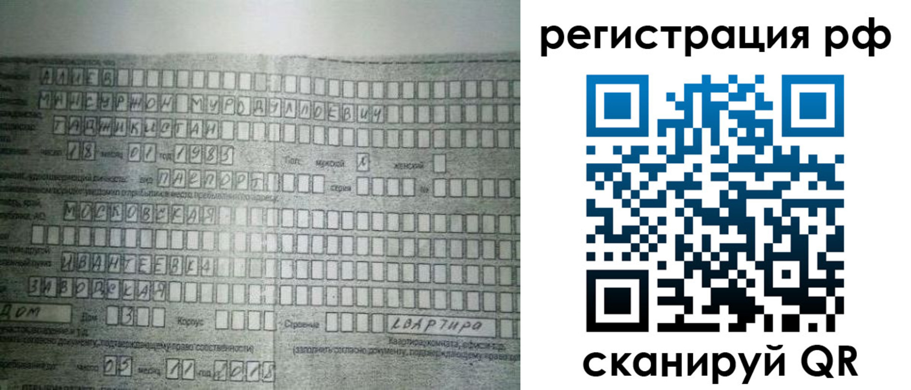 временная регистрация в квартире в Костроме